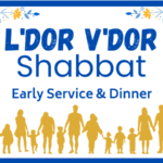 Early Shabbat Service with Dinner